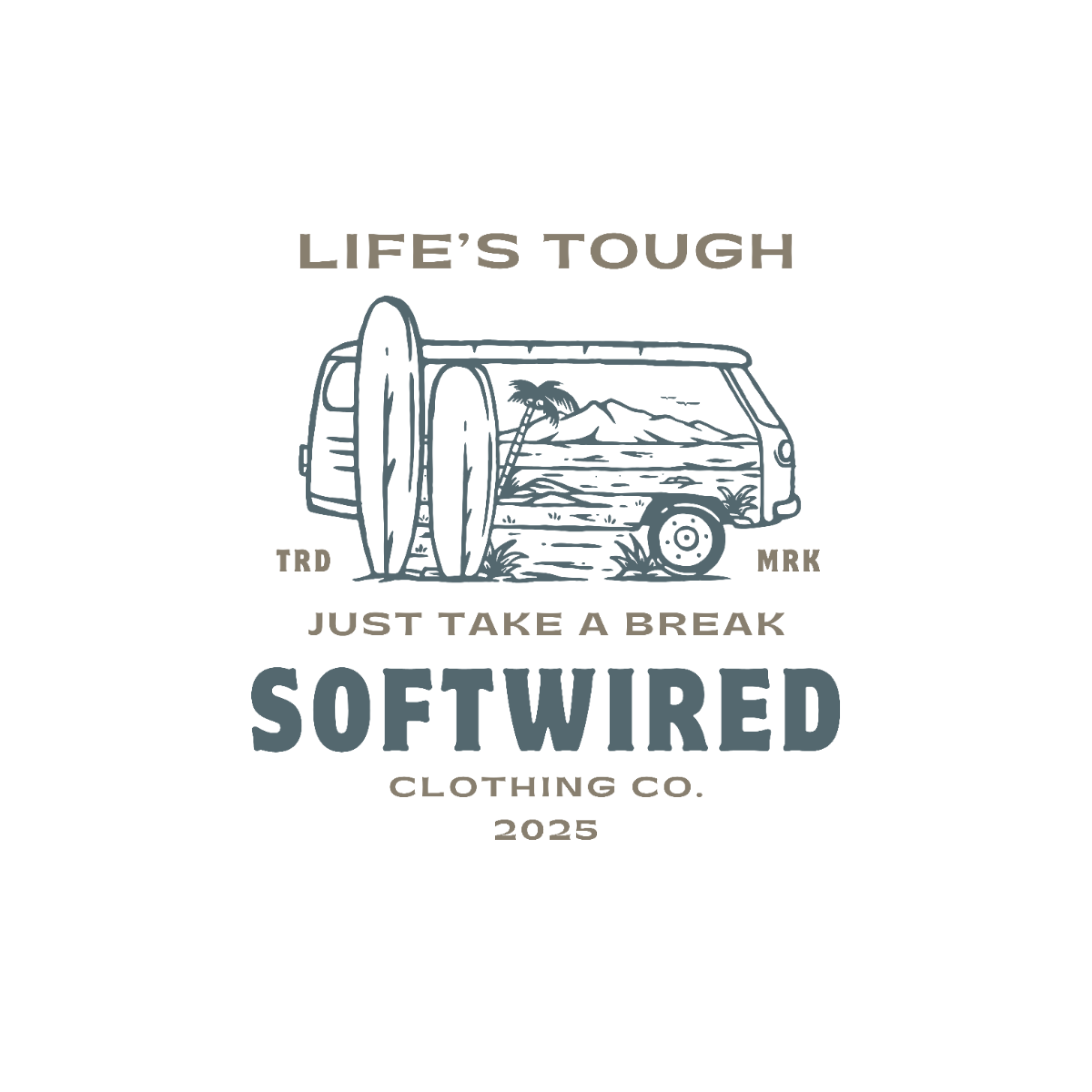 SOFTWIRED®️ INTERNATIONAL BEACH LIFE TEE